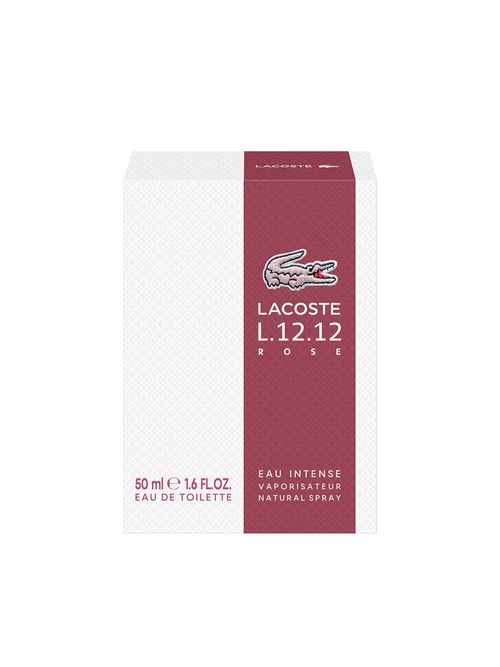 Lacoste L.12.12 Rose Eau Intense Eau De Toilette Spray 50ml
