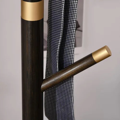 Freestanding Coat Rack Stand Industrial Coat Hanger with 6 Hooks for Hallway