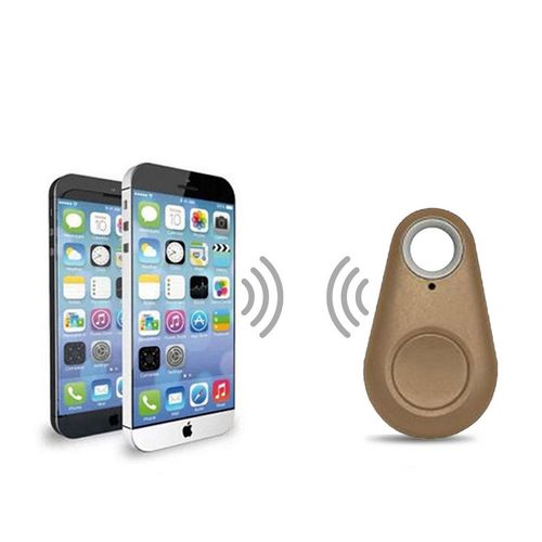 Aquarius Key Finder Anti-Lost Alarm with GPS Last Location Finder, Gold