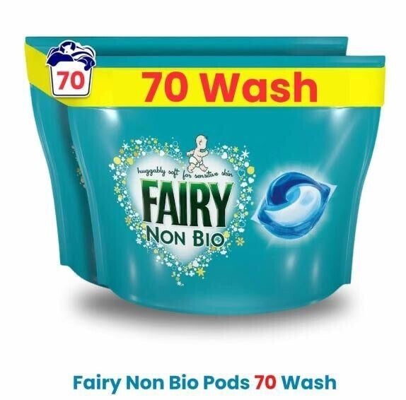 Fairy Non Bio Pods, 140 Wash