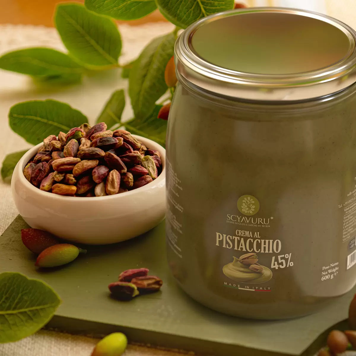 Scyavuru Pistachio Cream Spread, 600g
