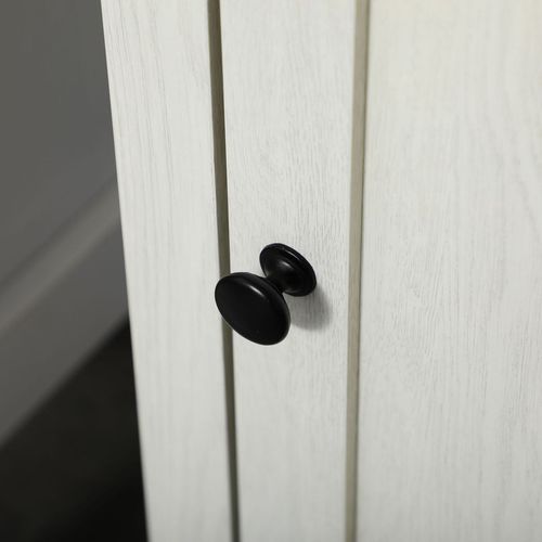 Tall Bathroom Cabinet Storage Cupboard with Door, Adjustable Shelves